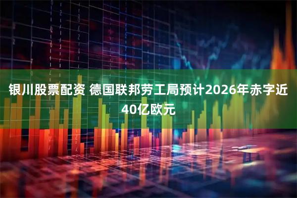 银川股票配资 德国联邦劳工局预计2026年赤字近40亿欧元