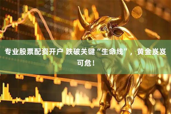 专业股票配资开户 跌破关键“生命线”，黄金岌岌可危！